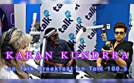 Karan Kundrra on Talk 100.3 !!!